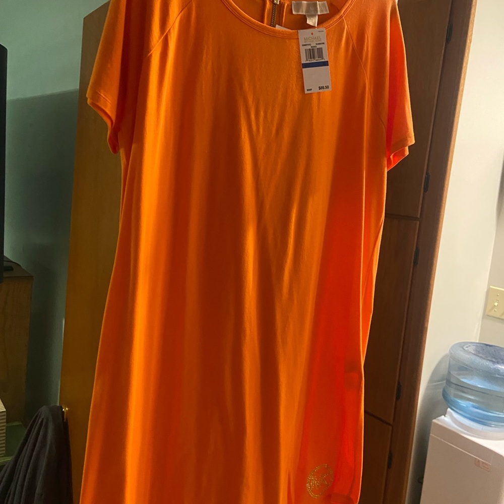 Michael kors dress with gold mk